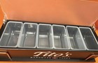 New Titos Handmade Vodka Official Bar Caddy Condiment Garnish Tray 6 Compartment