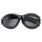Mf Eyewear Vulcan Kit Padded Motorcycle Goggles Black Frame W interchangeable
