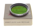Leica Rangefinder Camera Lens Filter Ggr  Green M39 Box Case 39mm Wetzlar Leitz