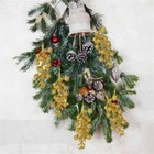 Christmas Xmas Tree Wreath Diy Decor Glitter Berries 12 Packs Artificial Stems