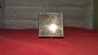 Vintage Enamel Pill Trinket Square Box Flowers Butterfly Small
