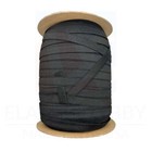 1 2   13mm  Black Knitted Elastic - Us Made