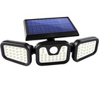 2pack Led Motion Sensor Solar Lights Outdoor Ip65 Waterproof Security Lamp