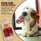 Natural Dog Chew Treats - Long Lasting Rawhide Rolls For Medium  Large Dogs