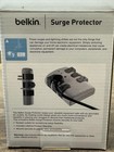 Belkin 6-outlet Rotating Pivot-plug Surge Protector 1080j Gray black