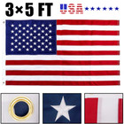 Us American Flag 3x5 Made In Luxury Embroidered United States Flag Outdoor Usa