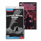 100 - Bcw Current Modern Thick 2-mil Polypropylene Comic Book Bags 