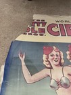 Clyde Beatty Cole Bros Circus Poster     Show Girls   Horse   Clown   28x49