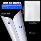 20 Pieces Vinyl Siding Patch Mobile Home Skirting Repair Kit House Siding Vin