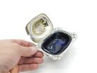Georgian Sterling Silver Large Gadrooned Mustard Pot 1814 London Antique