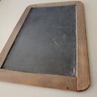 Antique Double Sided Wood Slate  Schoolhouse Chalkboard