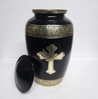 Sacred Coss Design Urn Human Ashes Adult Cremation Urns With Velvet Bag 10  Us