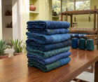 Wholesale Lot Natural Indigo Dyed Cotton Kantha Quilts Reversible Blanket Throw