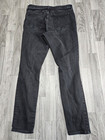 Old Navy Jeans Womens 8 Black High Rise Pop Icon Skinny Distressed Denim Pants