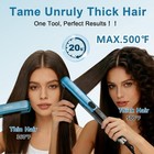 500 Degree High Temp Professional Hair Straightener  30s Fast Heating Ceramic 2