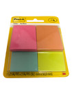2 Pk Post-it Notes 1 3 8 In X 1 7 8 -4 Pads Ea 50 Sheets Per Pad- Multi Color
