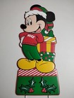 Disney Christmas Mickey Mouse Yard Art Sign 24 x10 5  Brand New