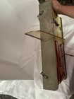 1957 Miller High Life Lighted Bar Advertising Clock Sign With Fin Vintage