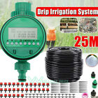 95pcs Plant Garden Drip Irrigation System Hose Spray Watering Sprinkler Diy Kit