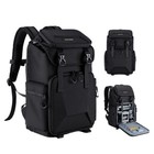 K f Concept 25l Camera Backpack Bag Case Large Capacity For Canon Nikon Dslr slr