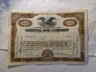 General Box Company Stock Certificate