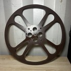 Vtg 2000  600m 16mm Metal Film Reel Goldberg Bros 15  Movie Take Up 50 Minutes