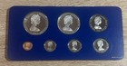 1982 British Virgin Islands Proof Set W rare  5    1 Sterling   Box And Coa