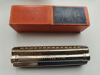 Vintage Tremolo Harmonica Weiss Bell Brand