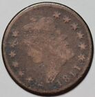 1811 Classic Head Large Cent - Us 1c Copper Penny Coin