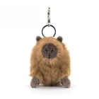 Clyde Capybara Bag Charm 10cm Brown Toyjellycatdoll Plush Soft Doll Gifts New