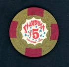 Vintage  5 00 Stardust Hotel Las Vegas     Nevada Casino Chip