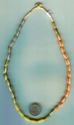 African Trade Beads Vintage Antique Venetian Glass Old Striped Melon Beads