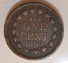 1863 Patriotic Civil War Token  103 375
