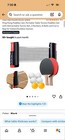Ping Pong Paddle Set  Portable Table Tennis With Retractable Net rackets balls 