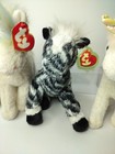 Ty Classic Plush Collection  lot Of  4  Vhtf Zebras   Unicorns Lot  mwt s  zu-1