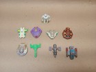 Lot Of 8 Soma International Star Rider Spaceship Toys 1996 Rare And 1 Figure