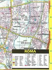 1990 Street Map   Sightseeing Guide Rome Italy Railway Metro Tram Bus Churches