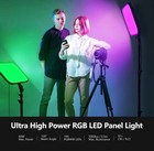 Neewer 2 Pack Rgb168 18 3 Inch Led Panel Video Light