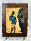 Vintage Florent Margaritis Air France Menu Art Plaques - Set Of 5 Prints - 1970s