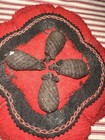 Antique Victorian Rare Felted Mouse Figural Pen Wipe