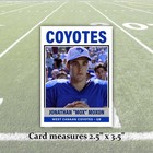 Johnny Mox Moxon Varsity Blues Football Trading Card Reprint James Van Der Beek