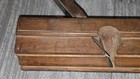Antique Spear   Jackson Sheffield Moulding Plane Iron Maltese Cross Mark