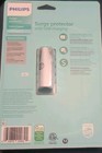 Philips 3-outlet Surge Protector Wall Tap With 2 Usb Ports  Compact Adapter