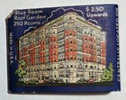 Vintage Hotel Westminster Full Matchbook  1930s  Unstruck  Copley Square  Boston