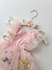 Baby Girl Birthday Dress Girls Floral Tulle Dress Baby Party Dress Set