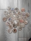 Lot 30 Wooden Buffalo Nickels Tuit Tokens Vintage Americana Tavern Promotional