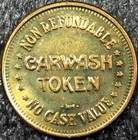 Car Wash Carwash Non Refundable No Cash Value Service Token 25mm  c1420 