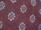 1 2 Yd Vtg Floral French Country Decorator Fabric Quilting 45wx18l Provence Pink
