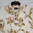 O neill Men s Cotton Floral Short Sleeve Button-up Shirt Regular Fit Size Xl