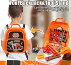 Netnew Kids Tool Set - 21pcs Toddler Construction Toy Set With Toolbox